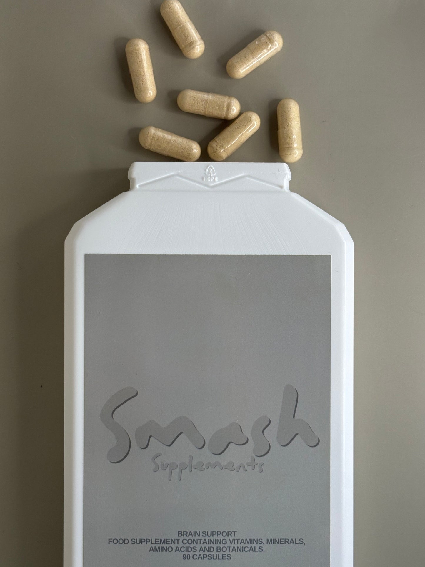 Smash Brain Support Complex -Advanced Nootropic Blend - 90 Capsules
