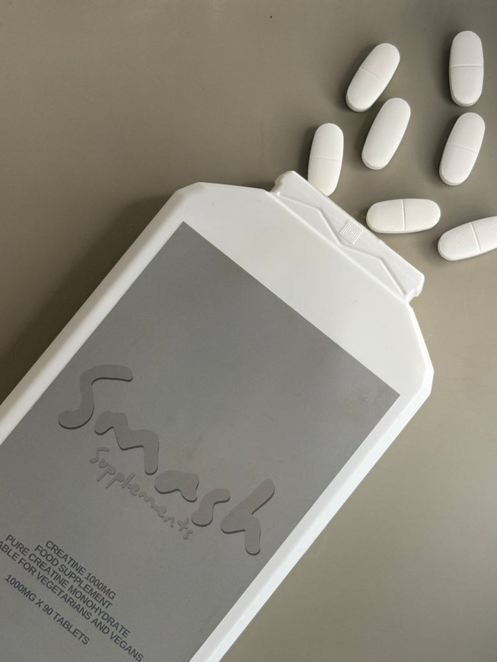 Smash Creatine Monohydrate 1000mg Per Tablet - 90 Capsules