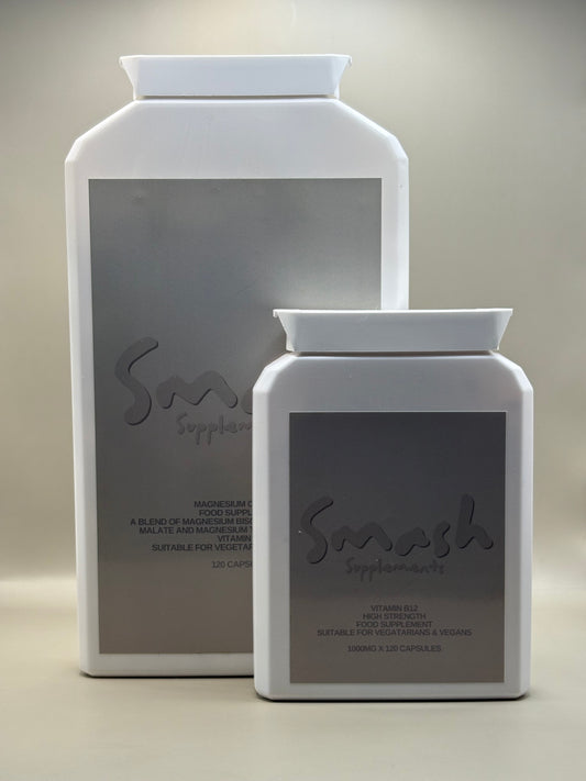 Nervous & Energy Support Stack - Smash B12 Complex + Smash Magnesium Complex